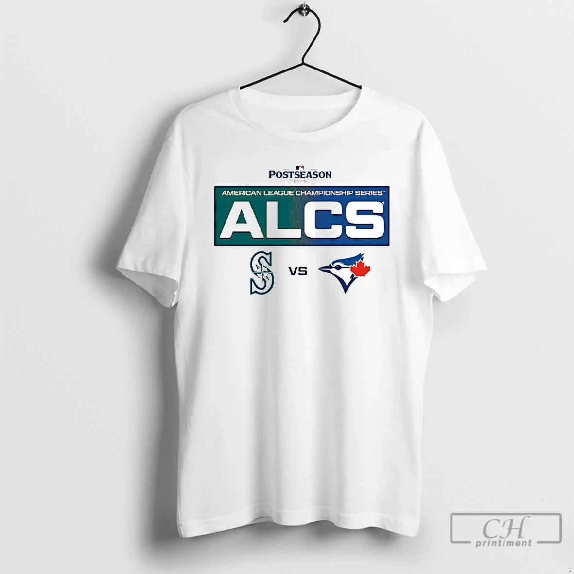 Premium Seattle Mariners Vs Toronto Blue Jays 2025 - Adult & Kids T-Shirts, Sweatshirts & Hoodies apparel design preview 1