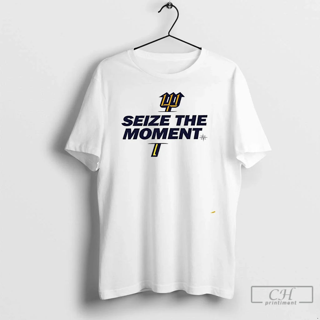 Premium Seize The Moment Trident Seattle Mariners - Adult & Kids T-Shirts, Sweatshirts & Hoodies apparel design preview 1
