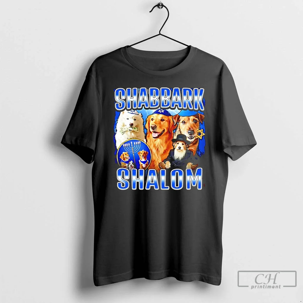 Premium Shabbark Shalom Dog Jews - Adult & Kids T-Shirts, Sweatshirts & Hoodies apparel design preview 1