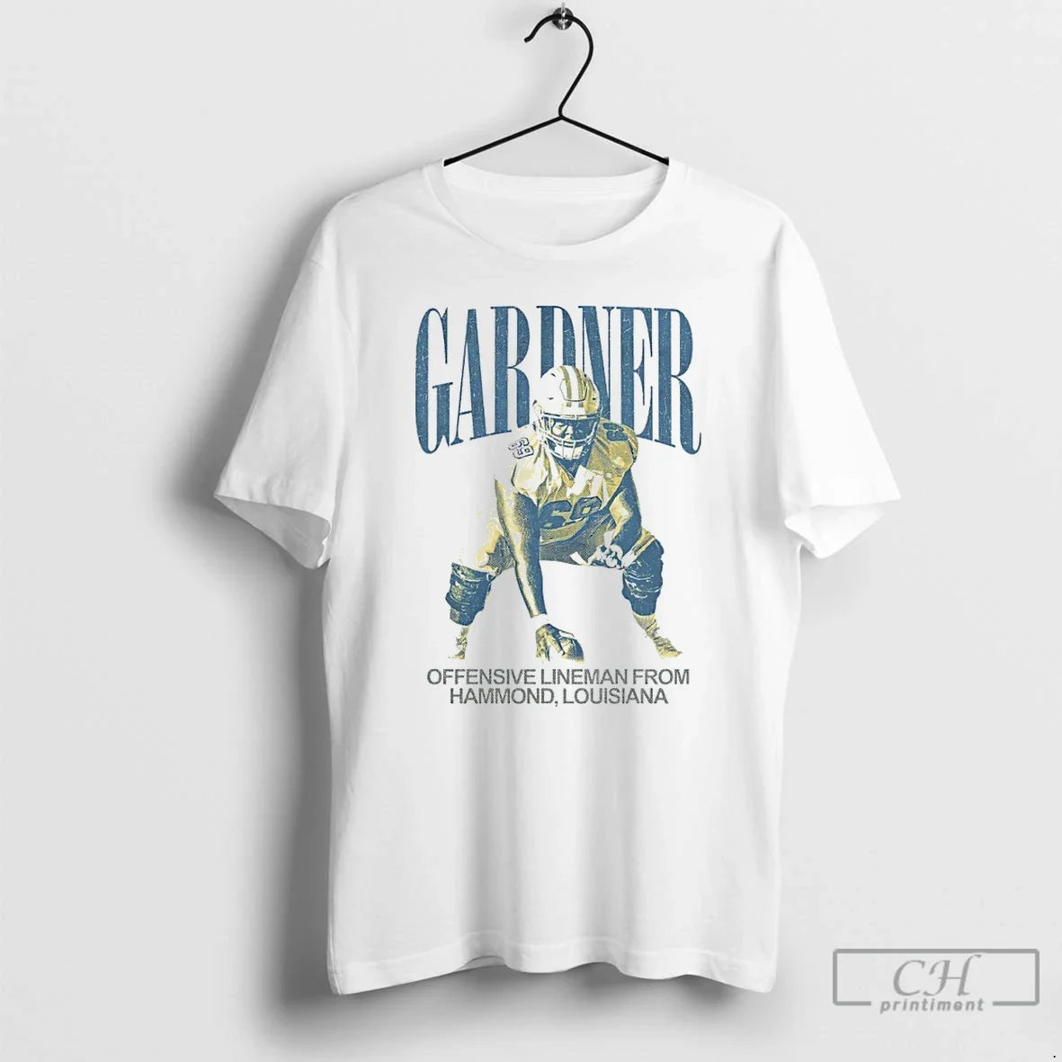 Premium Shane Gardner Su Football Offensive Lineman - Adult & Kids T-Shirts, Sweatshirts & Hoodies apparel design preview 1