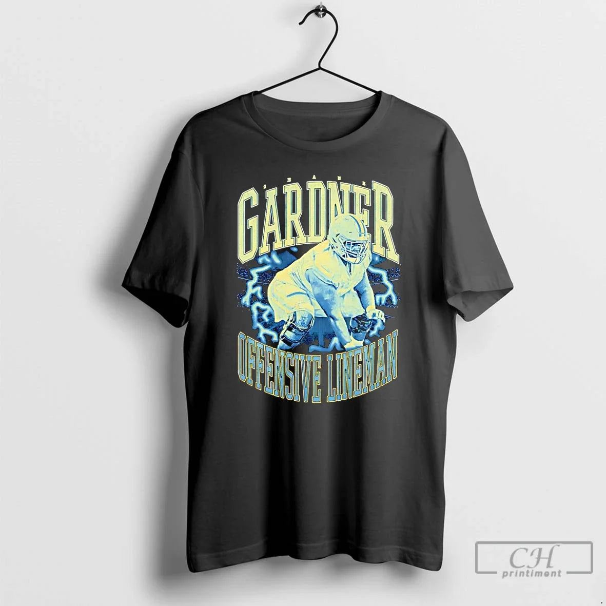 Premium Shane Gardner Player Football Offensive - Adult & Kids T-Shirts, Sweatshirts & Hoodies apparel design preview 1