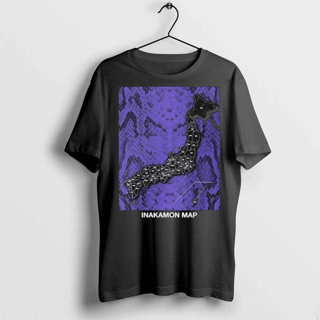 Premium Sho Hick Inakamon Map - Adult & Kids T-Shirts, Sweatshirts & Hoodies apparel design preview 1
