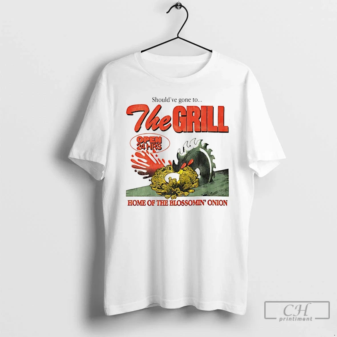 Premium Shouldve Gone To The Grill Home Of Blossomin - Adult & Kids T-Shirts, Sweatshirts & Hoodies apparel design preview 1