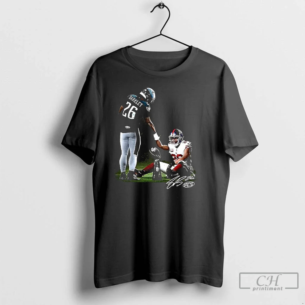 Premium Shutuppls Saquon Barkley Signature - Adult & Kids T-Shirts, Sweatshirts & Hoodies apparel design preview 1