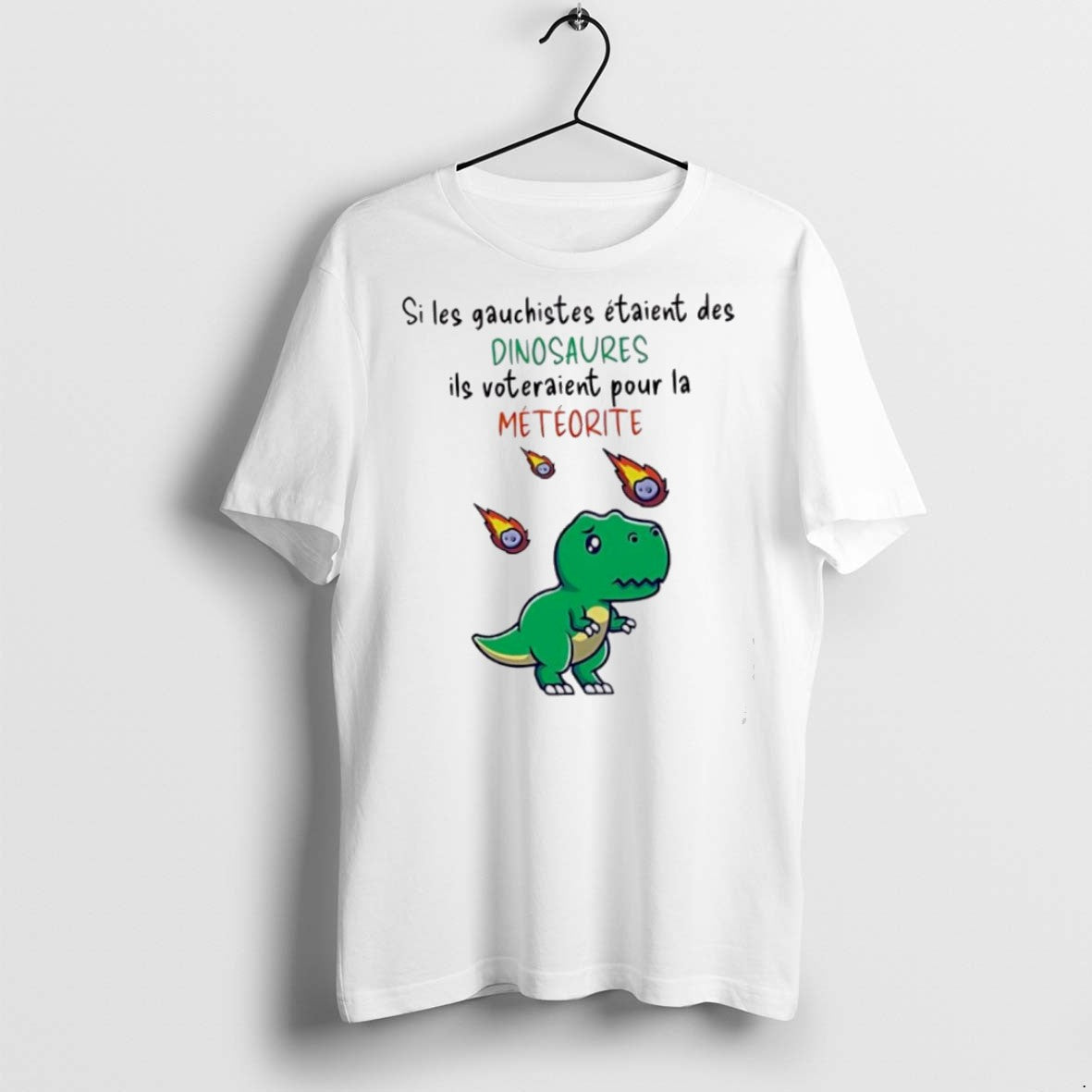 Premium Si Les Gauchistes Etaient Des Dinosaures Ils - Adult & Kids T-Shirts, Sweatshirts & Hoodies apparel design preview 1