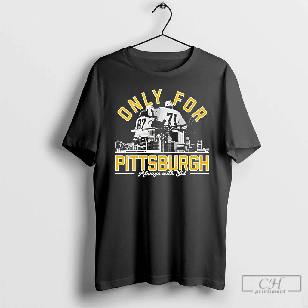 Premium Sidney Crosby And Evgeni Malkin Only For - Adult & Kids T-Shirts, Sweatshirts & Hoodies apparel design preview 1