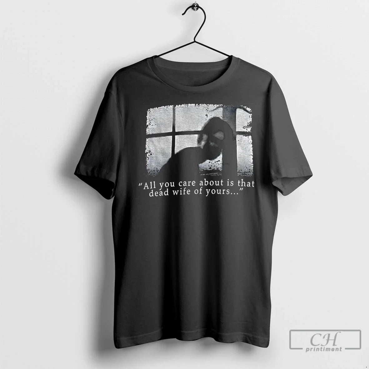 Premium Silent Hill All You Care About Is That Dead - Adult & Kids T-Shirts, Sweatshirts & Hoodies apparel design preview 1