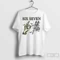 Premium Six Seven Skeleton Hand Halloween - Adult & Kids T-Shirts, Sweatshirts & Hoodies apparel design preview 1