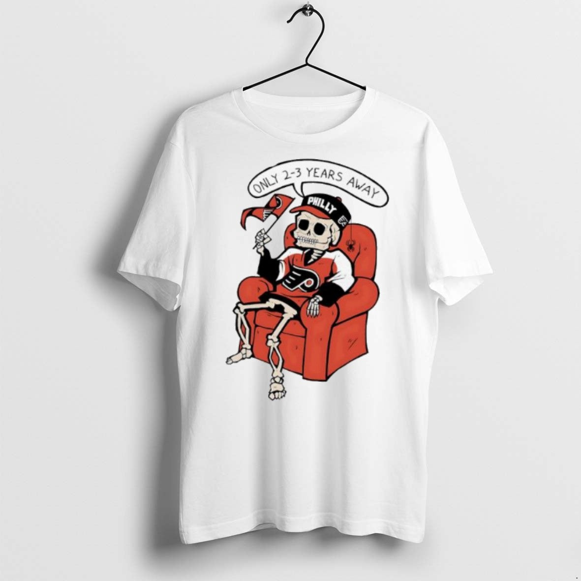 Premium Skeleton Philadelphia Flyers Jersey Only 2 3 - Adult & Kids T-Shirts, Sweatshirts & Hoodies apparel design preview 1