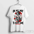 Premium Skeleton On My Way To Make Some Bad Decisions - Adult & Kids T-Shirts, Sweatshirts & Hoodies apparel design preview 1