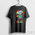 Premium Skull X Detroit Lions Autism Its Ok To Be - Adult & Kids T-Shirts, Sweatshirts & Hoodies apparel design preview 1