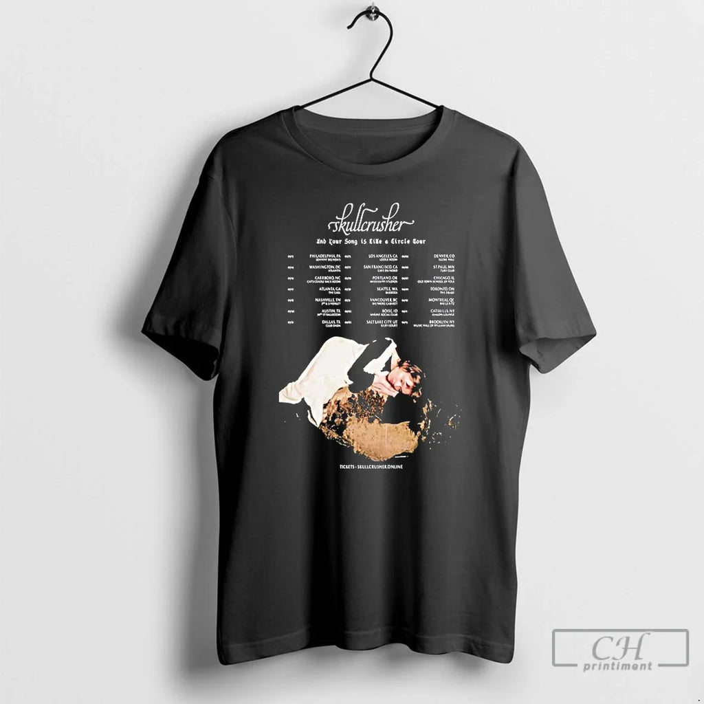 Premium Skullcrusher And Your Song Is Like A Circle - Adult & Kids T-Shirts, Sweatshirts & Hoodies apparel design preview 1
