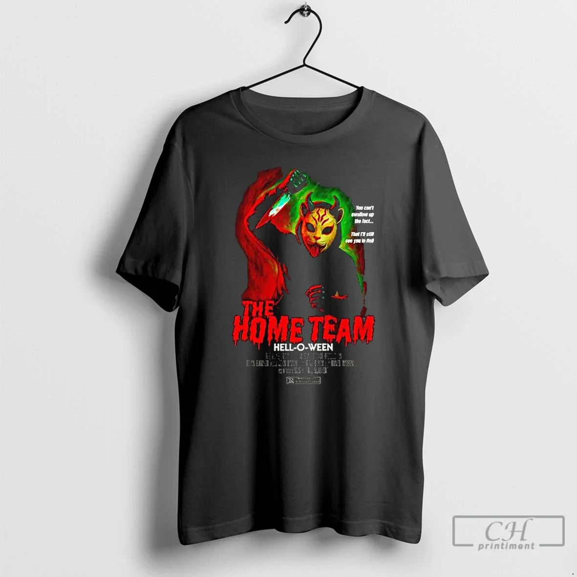 Premium Slasher The Home Team Halloween - Adult & Kids T-Shirts, Sweatshirts & Hoodies apparel design preview 1