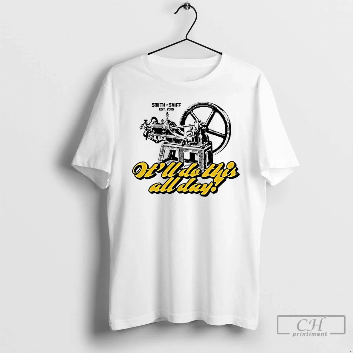 Premium Smith Sniff Est 2015 Itll Do This All Day - Adult & Kids T-Shirts, Sweatshirts & Hoodies apparel design preview 1