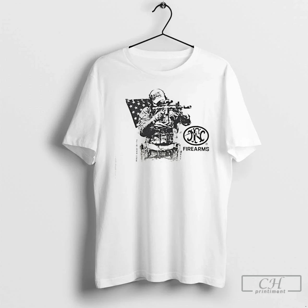 Premium Soldier M4a1 Battle Usa - Adult & Kids T-Shirts, Sweatshirts & Hoodies apparel design preview 1