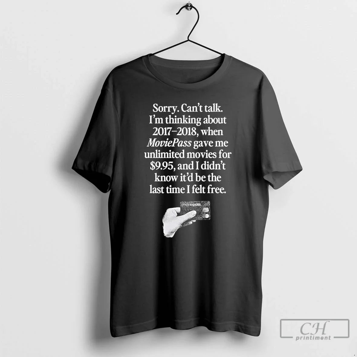 Premium Sorry Cant Talk Im Thinking 2017 2018 - Adult & Kids T-Shirts, Sweatshirts & Hoodies apparel design preview 1