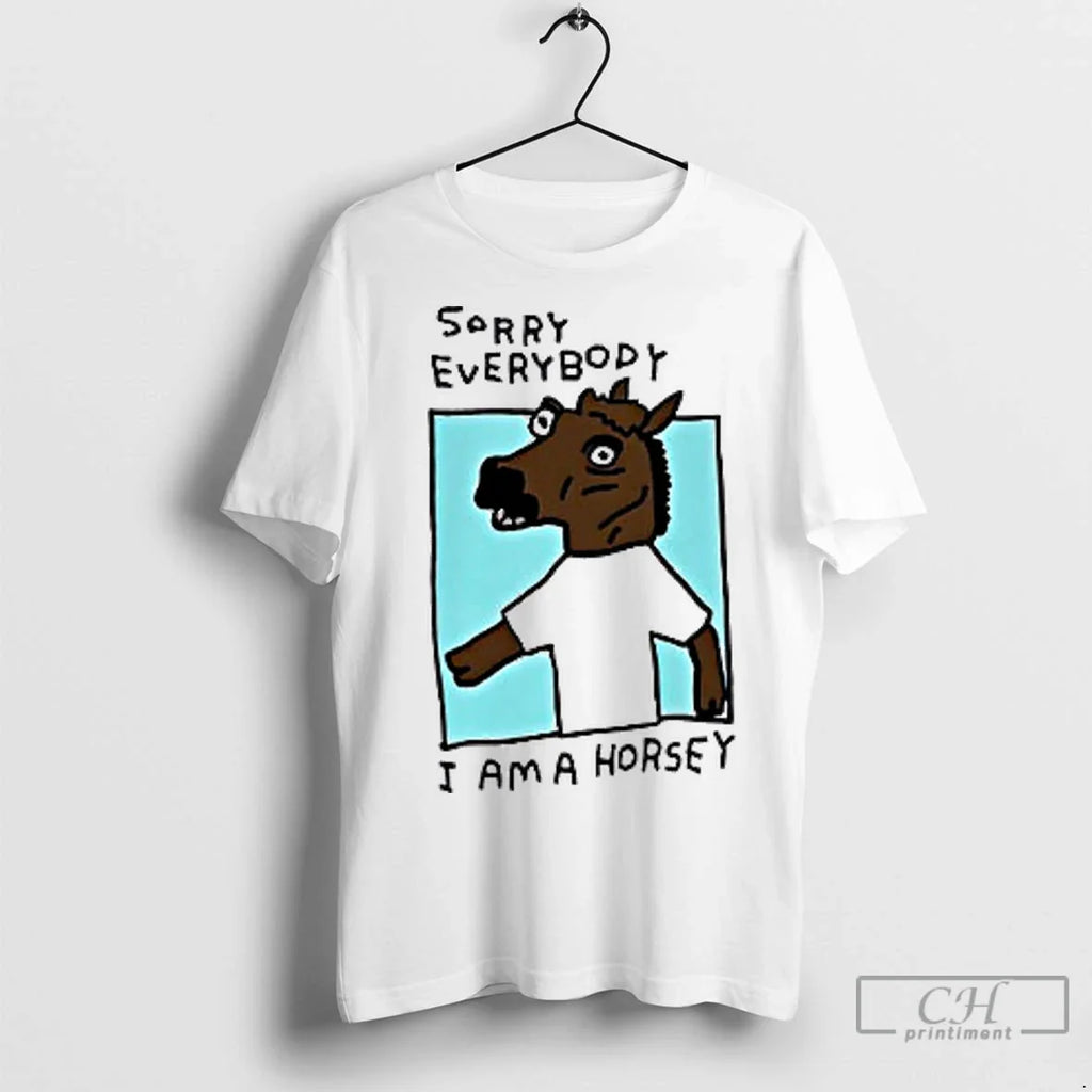 Premium Sorry Everybody I Am A Horsey - Adult & Kids T-Shirts, Sweatshirts & Hoodies apparel design preview 1