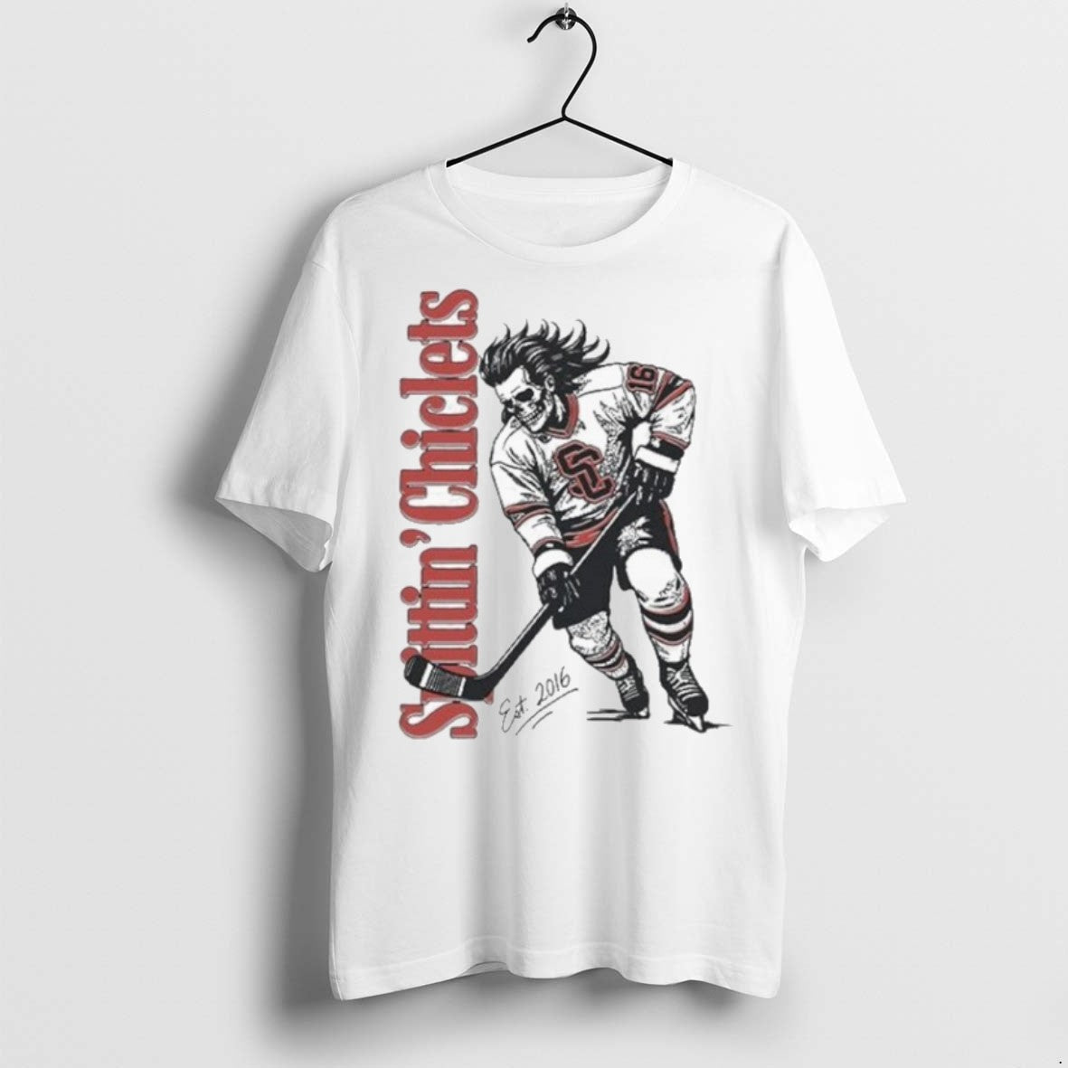 Premium Spittin Chiclets Skullet Vertical Est 2016 - Adult & Kids T-Shirts, Sweatshirts & Hoodies apparel design preview 1