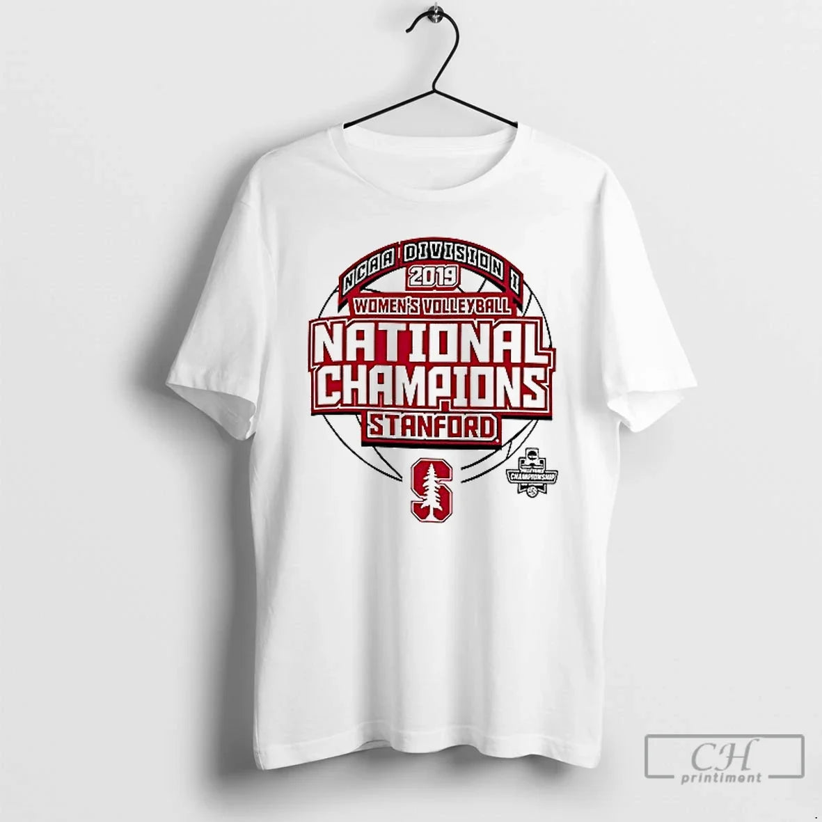 Premium Stanford Cardinal 2019 Ncaa Womens Volleyball - Adult & Kids T-Shirts, Sweatshirts & Hoodies apparel design preview 1