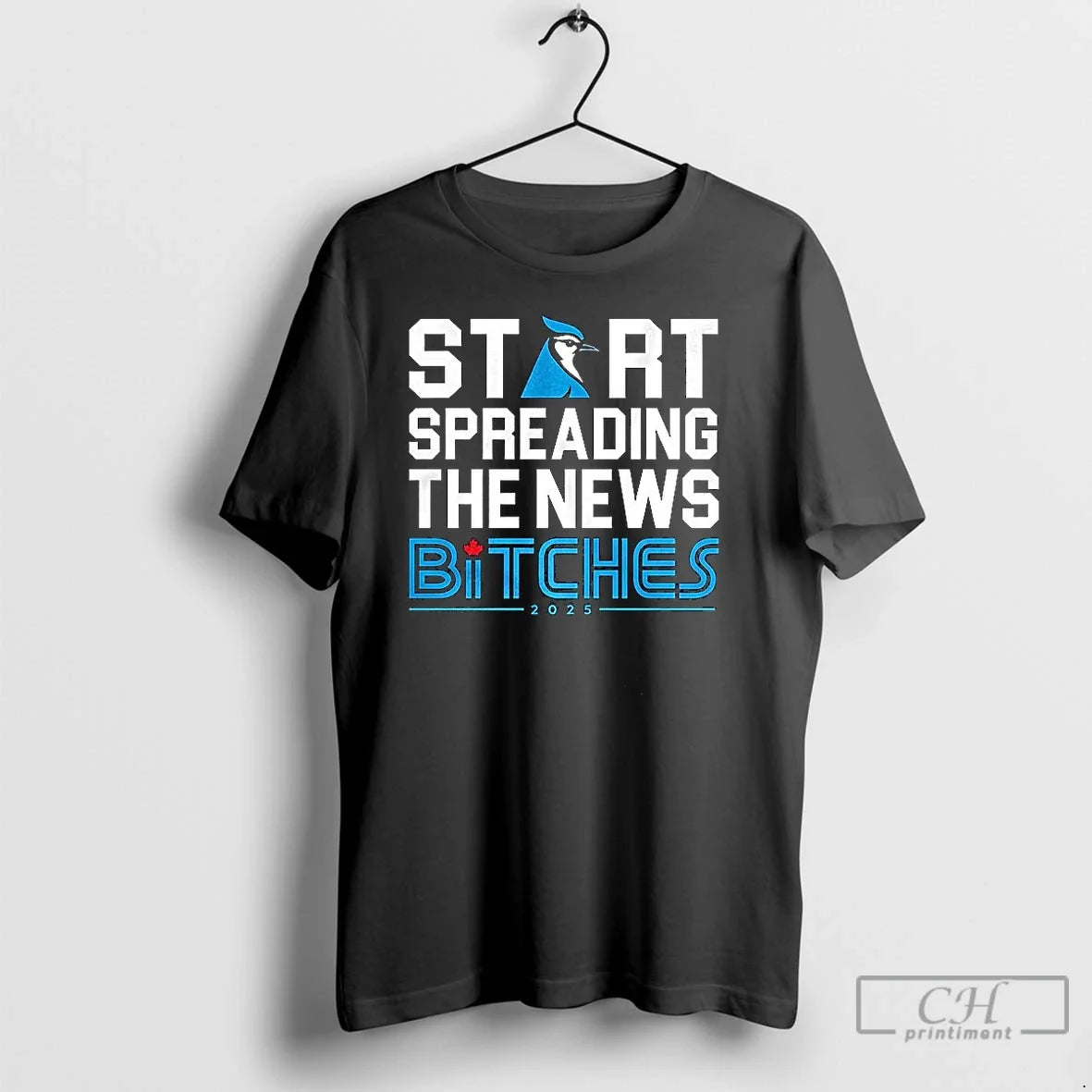 Premium Start Spreading The News Bitches Toronto Blue - Adult & Kids T-Shirts, Sweatshirts & Hoodies apparel design preview 1