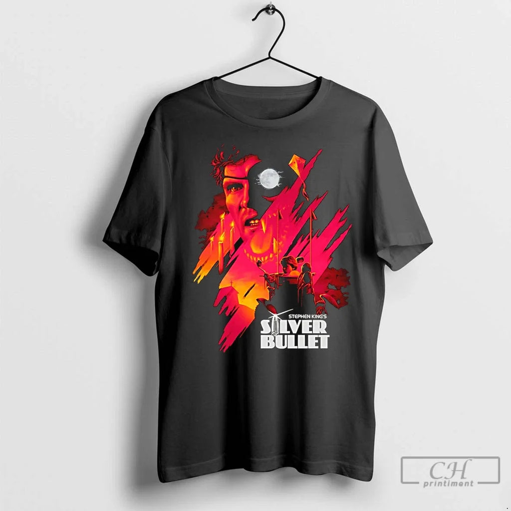 Premium Stephen Kings Silver Bullet - Adult & Kids T-Shirts, Sweatshirts & Hoodies apparel design preview 1