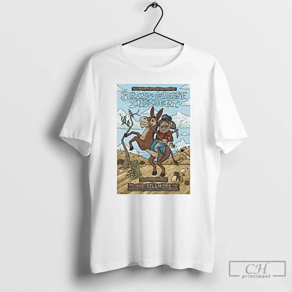 Premium String Cheese The Fillmore San Francisco - Adult & Kids T-Shirts, Sweatshirts & Hoodies apparel design preview 1