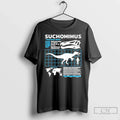 Premium Suchomimus Fact Sheet Dinosaur Facts - Adult & Kids T-Shirts, Sweatshirts & Hoodies apparel design preview 1