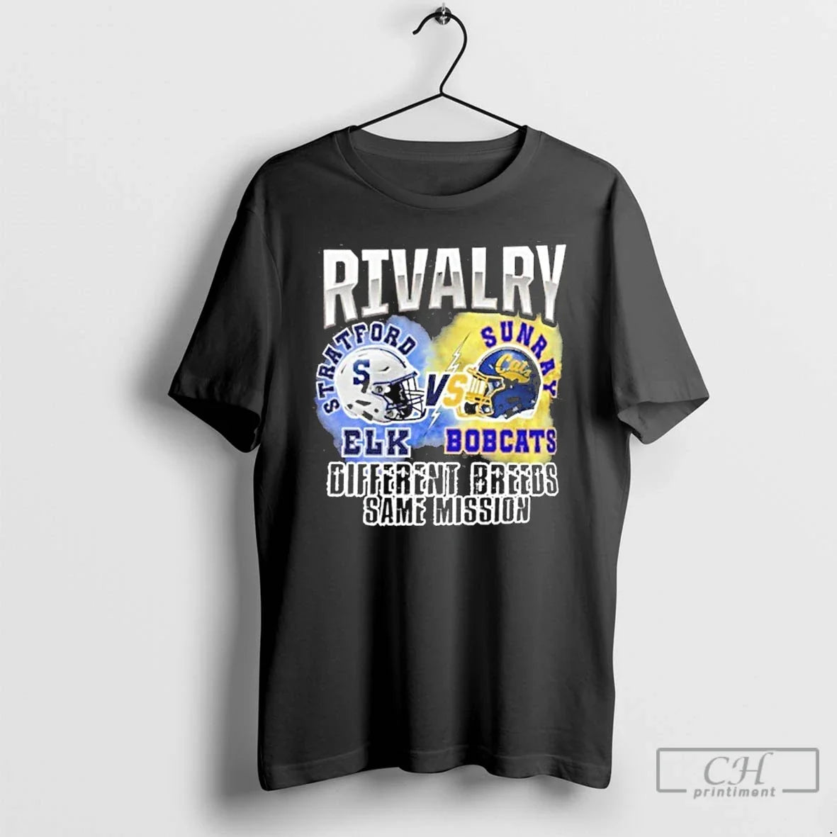 Premium Sunray Vs Stratford Rivalry Game - Adult & Kids T-Shirts, Sweatshirts & Hoodies apparel design preview 1