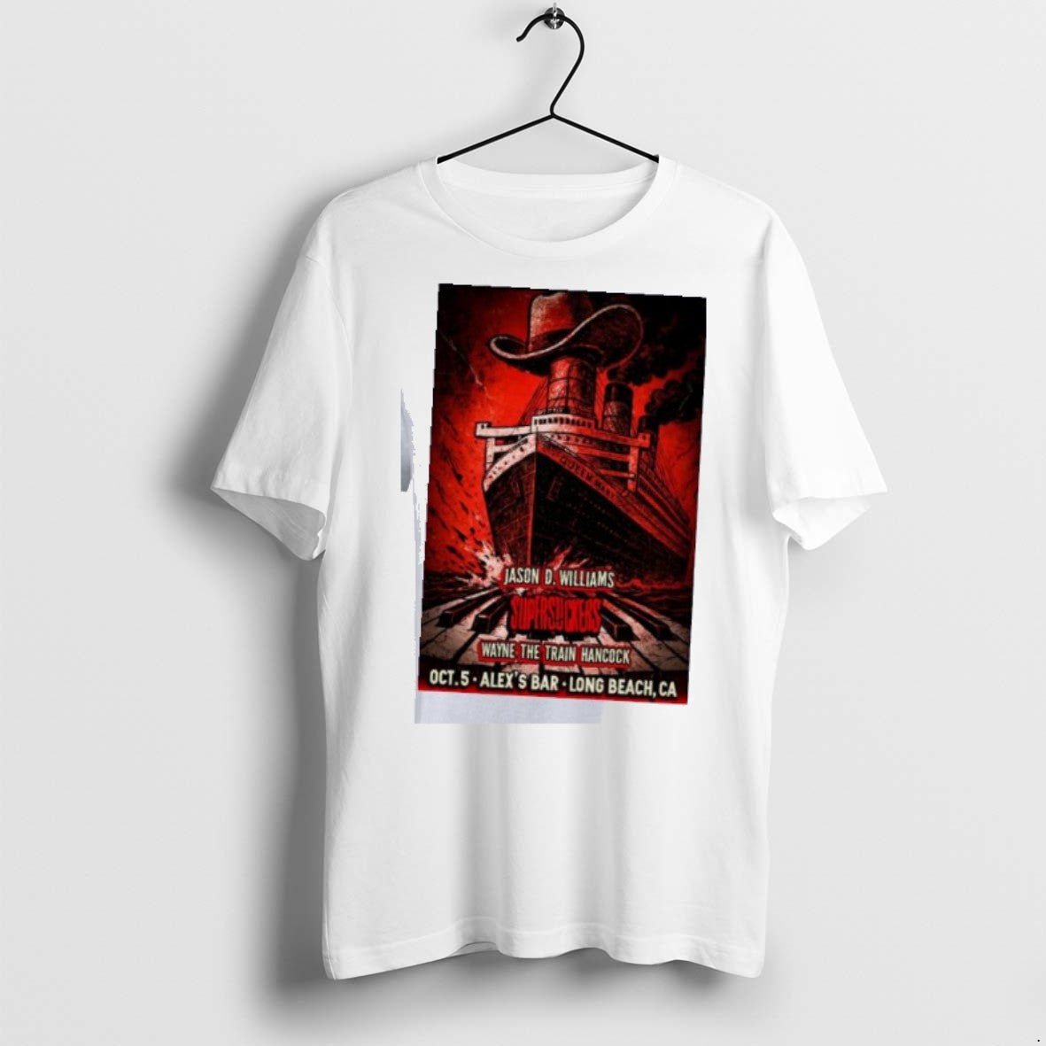 Premium Supersuckers Alexs Bar Long Beach Ca Oct 5 - Adult & Kids T-Shirts, Sweatshirts & Hoodies apparel design preview 1