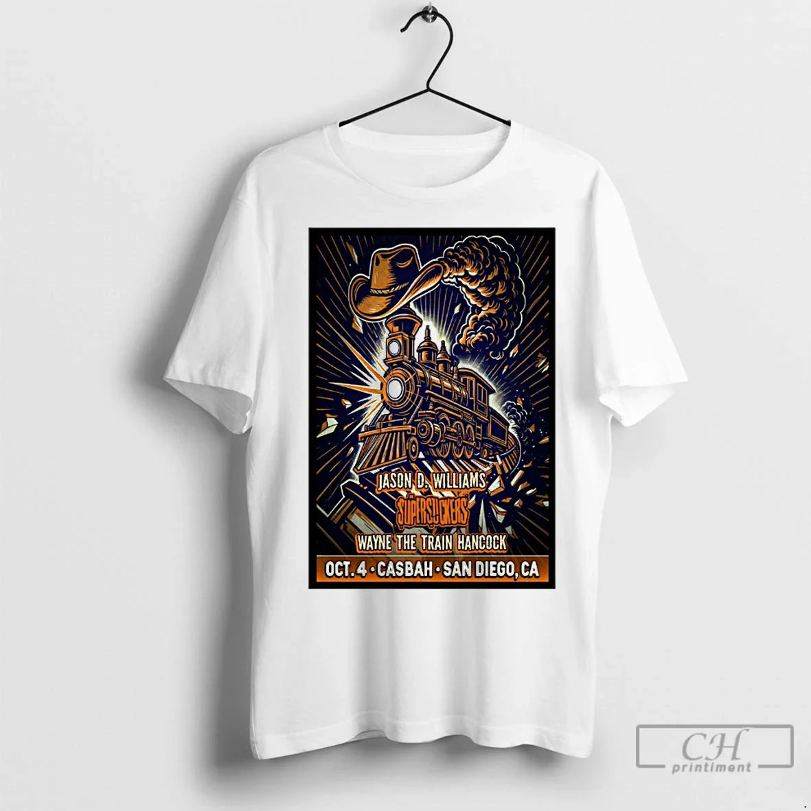 Premium Supersuckers Casbah In San Diego Ca On - Adult & Kids T-Shirts, Sweatshirts & Hoodies apparel design preview 1