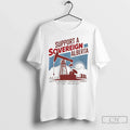Premium Support Sovereignty Alberta Built By - Adult & Kids T-Shirts, Sweatshirts & Hoodies apparel design preview 1