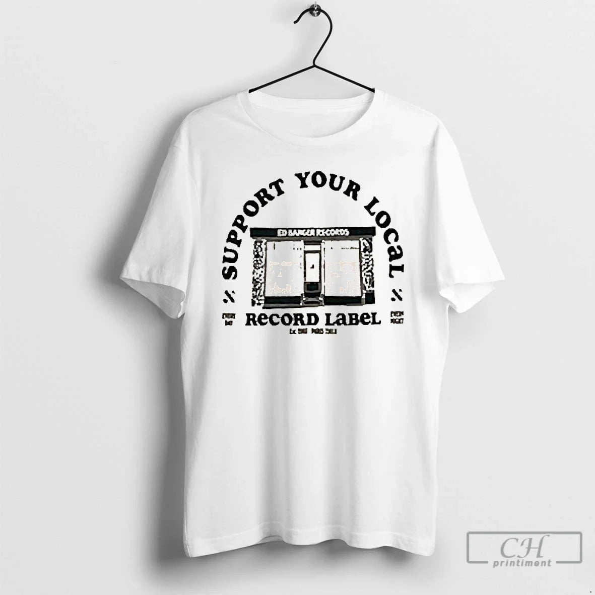 Premium Support Your Local Record Label - Adult & Kids T-Shirts, Sweatshirts & Hoodies apparel design preview 1