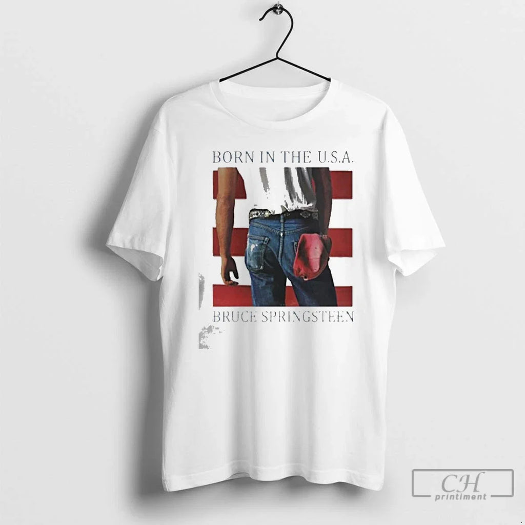 Premium Swift Bruce Springsteen Born In The Usa World - Adult & Kids T-Shirts, Sweatshirts & Hoodies apparel design preview 1