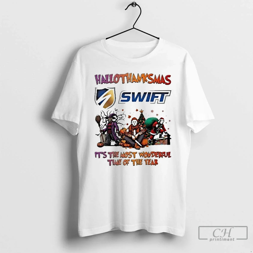 Premium Swift Transportation Horror Film - Adult & Kids T-Shirts, Sweatshirts & Hoodies apparel design preview 1