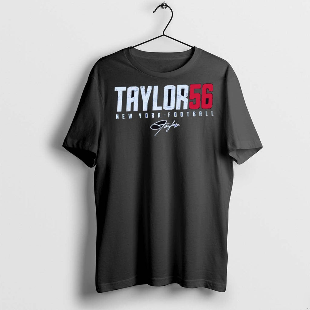 Premium Taylor 56 New York Football Signature - Adult & Kids T-Shirts, Sweatshirts & Hoodies apparel design preview 1