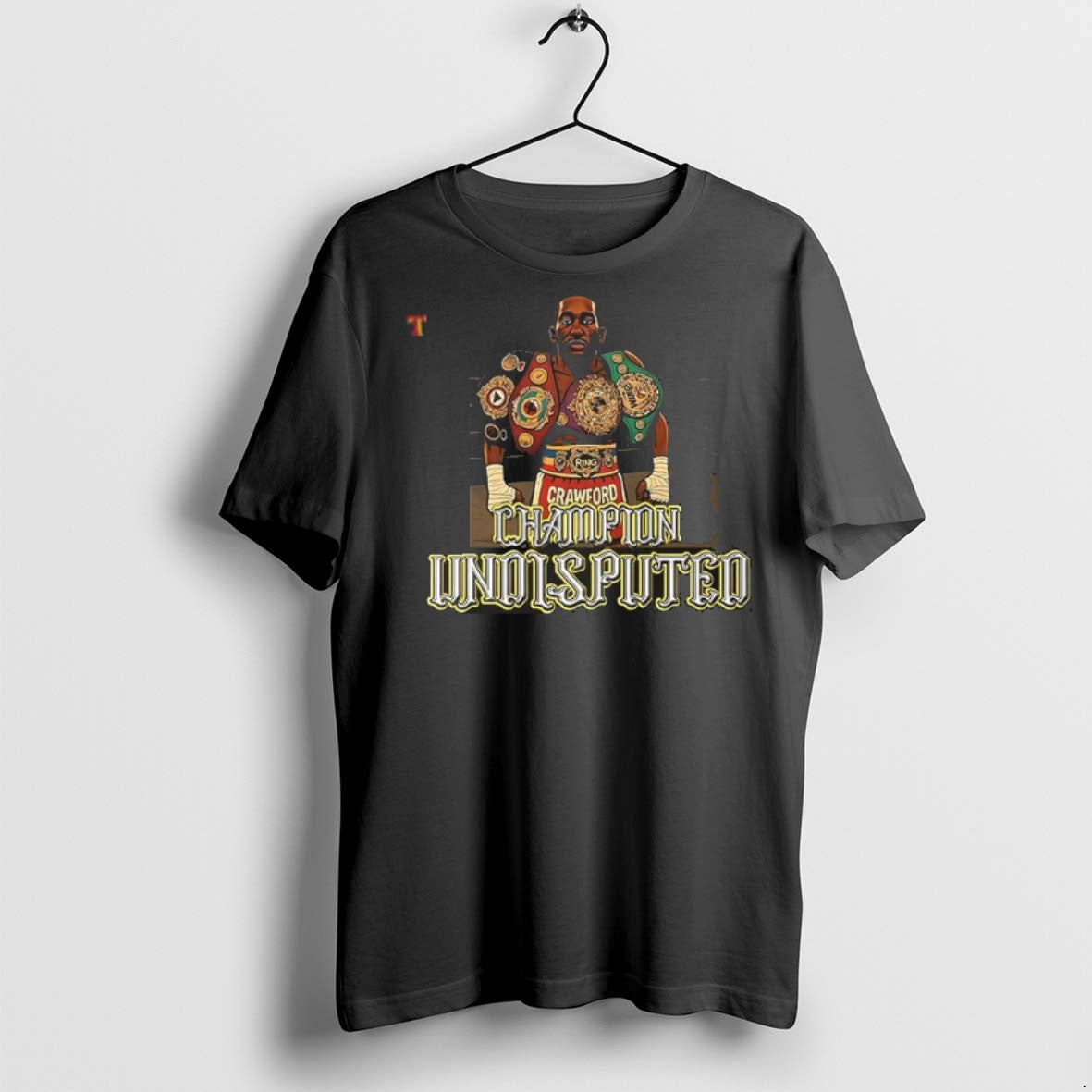 Premium Terrance Crawford Undisputed Champion Boxing - Adult & Kids T-Shirts, Sweatshirts & Hoodies apparel design preview 1