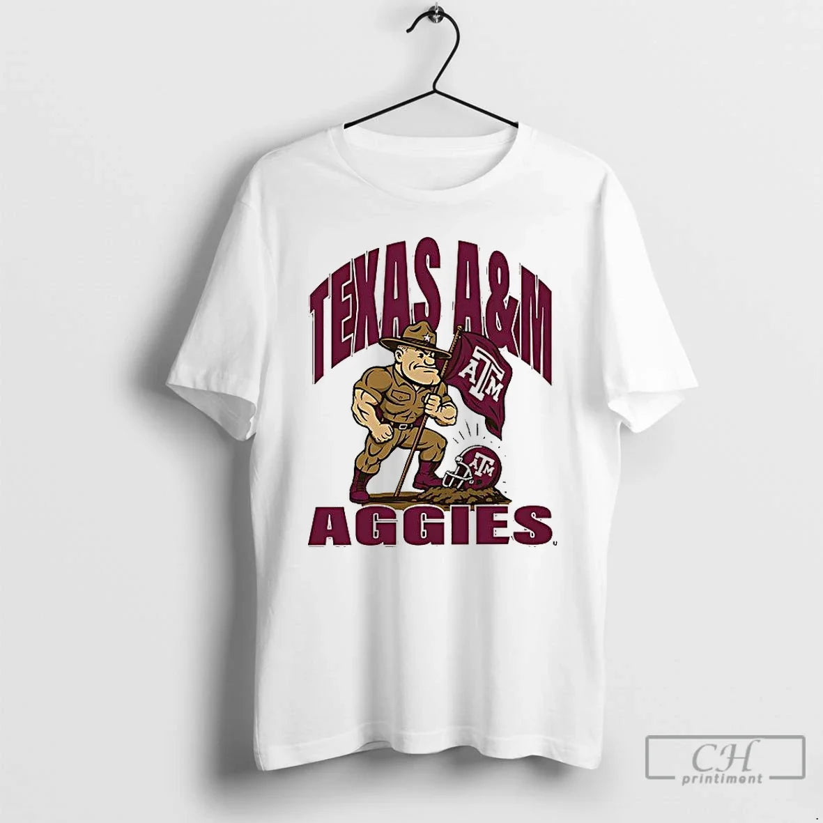Premium Texas A And M Aggies Football Youth Plant - Adult & Kids T-Shirts, Sweatshirts & Hoodies apparel design preview 1