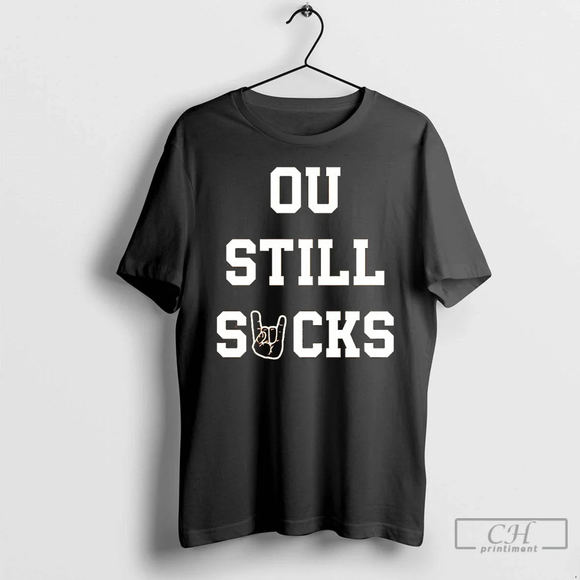 Premium Texas Longhorns Ou Still Sucks Rivalry - Adult & Kids T-Shirts, Sweatshirts & Hoodies apparel design preview 1