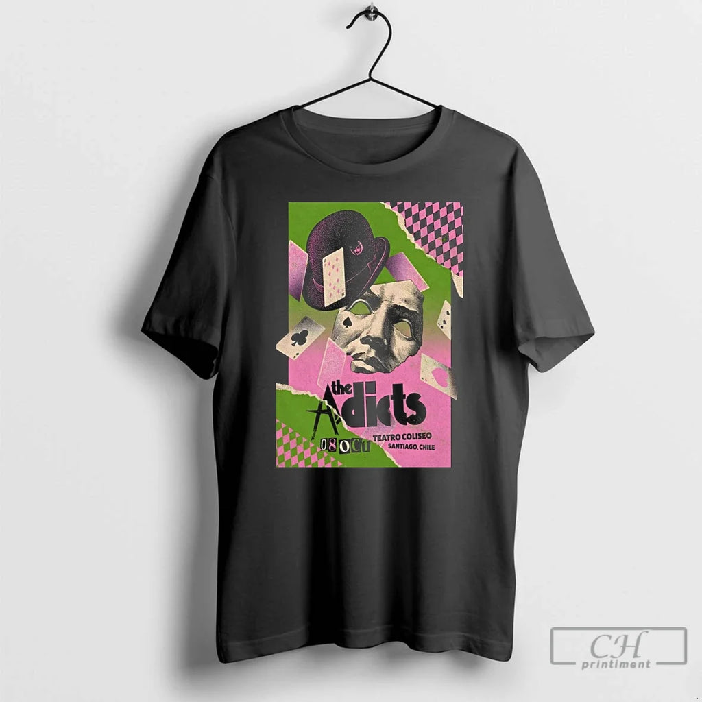 Premium The Adicts Teatro Coliseo In Santiago Chile - Adult & Kids T-Shirts, Sweatshirts & Hoodies apparel design preview 1