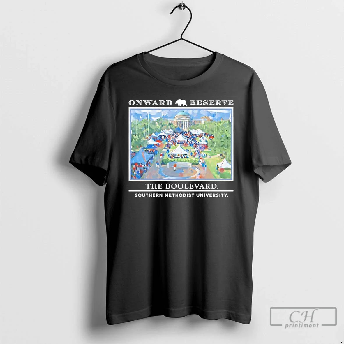 Premium The Boulevard Southern Methodist University - Adult & Kids T-Shirts, Sweatshirts & Hoodies apparel design preview 1