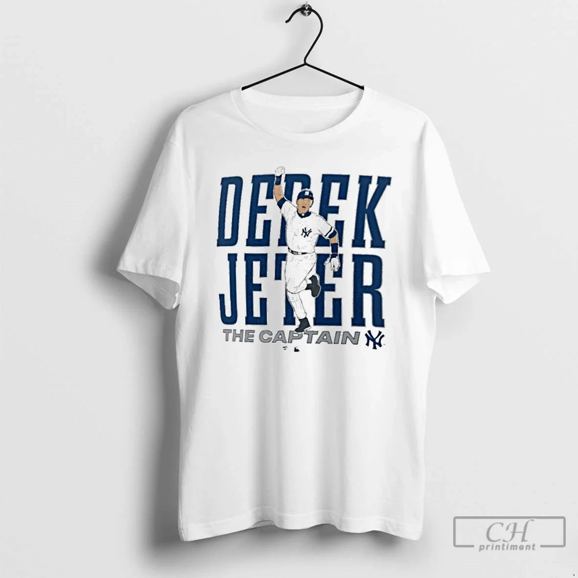 Premium The Captain Derek Jeter New York Yankees - Adult & Kids T-Shirts, Sweatshirts & Hoodies apparel design preview 1