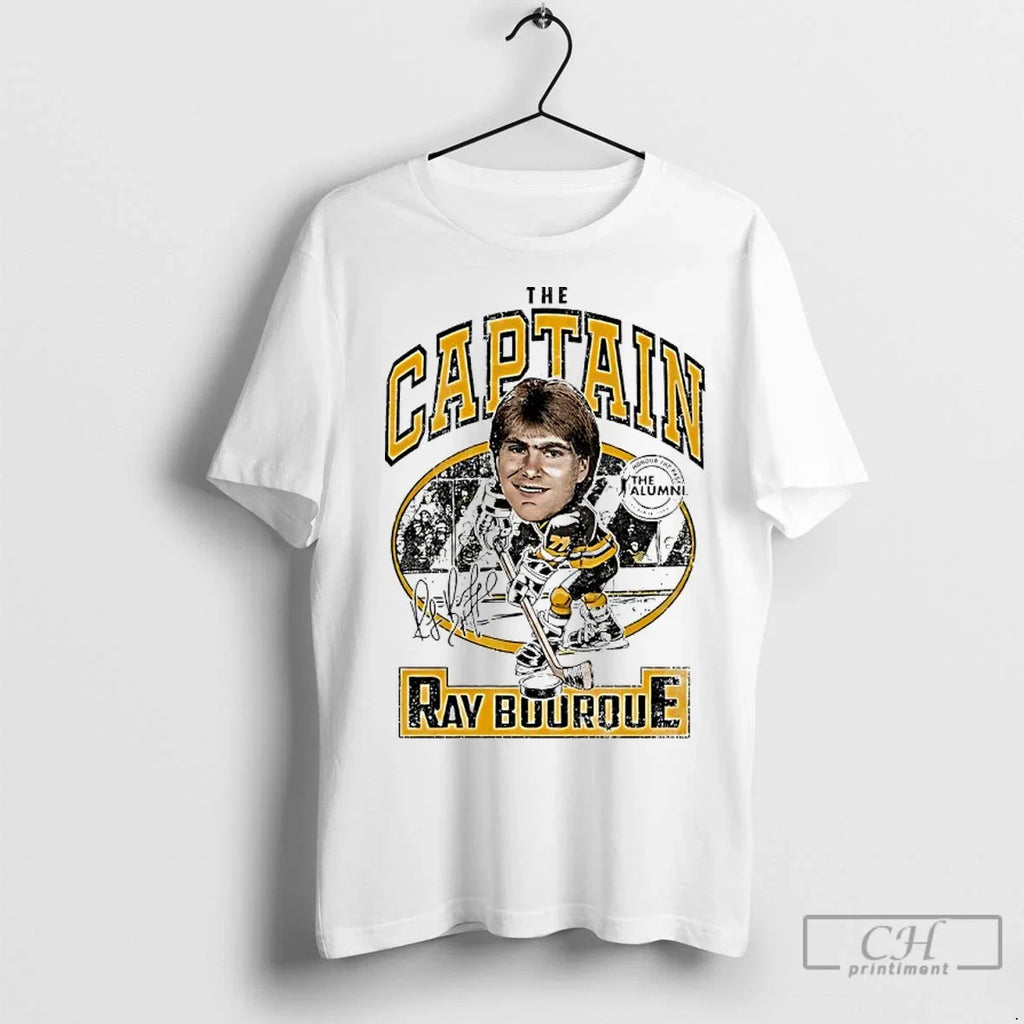 Premium The Captain Ray Bourque Spittin Chiclets X - Adult & Kids T-Shirts, Sweatshirts & Hoodies apparel design preview 1