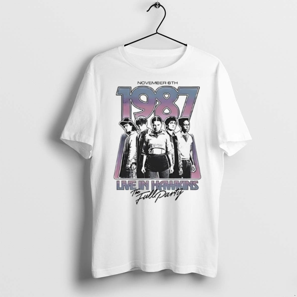 Premium The Full Party November 6th 1987 Live In - Adult & Kids T-Shirts, Sweatshirts & Hoodies apparel design preview 1