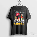Premium The Grinch Just A Woman Who Loves Winter And - Adult & Kids T-Shirts, Sweatshirts & Hoodies apparel design preview 1
