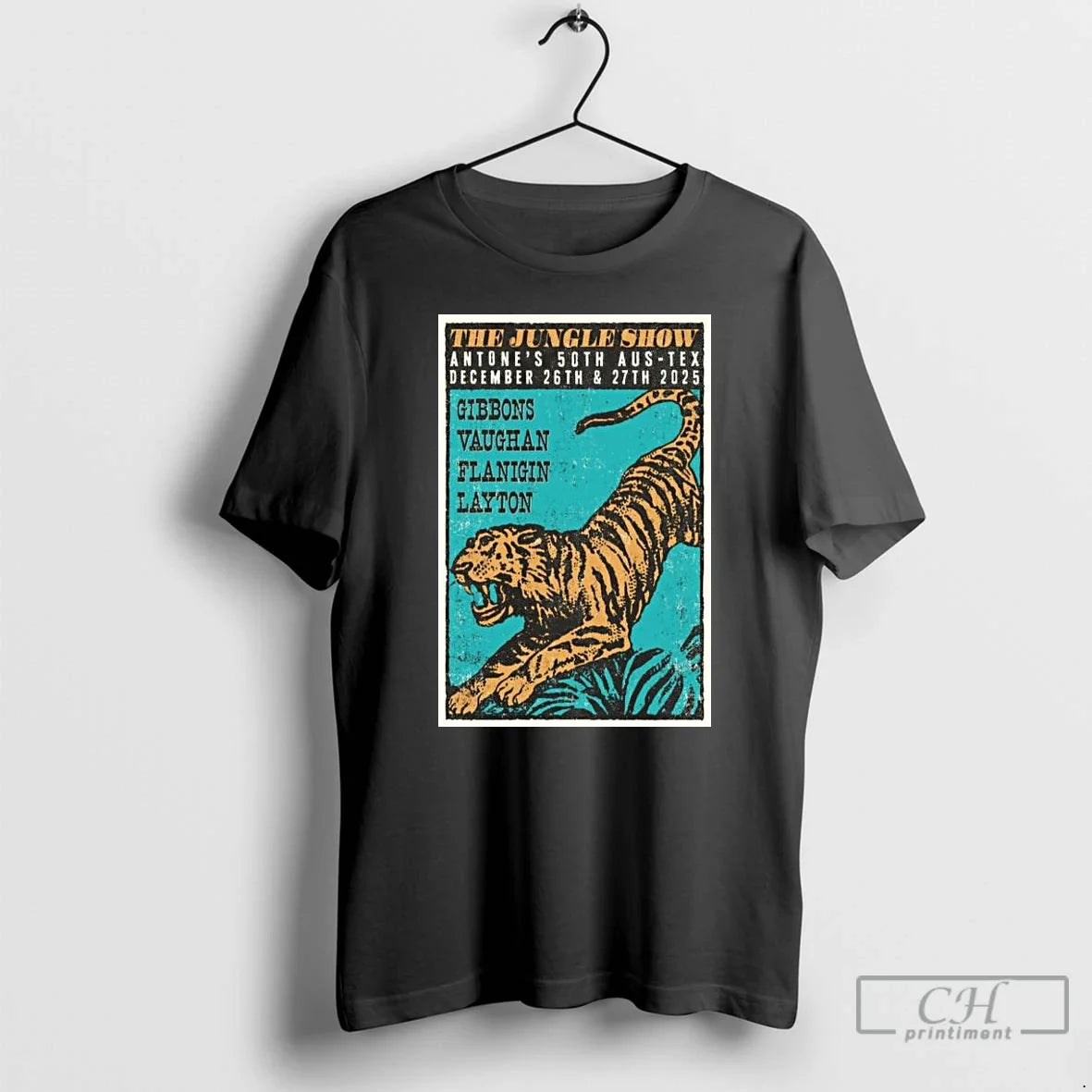 Premium The Jungle Show Antones 50th Aus Tex December - Adult & Kids T-Shirts, Sweatshirts & Hoodies apparel design preview 1