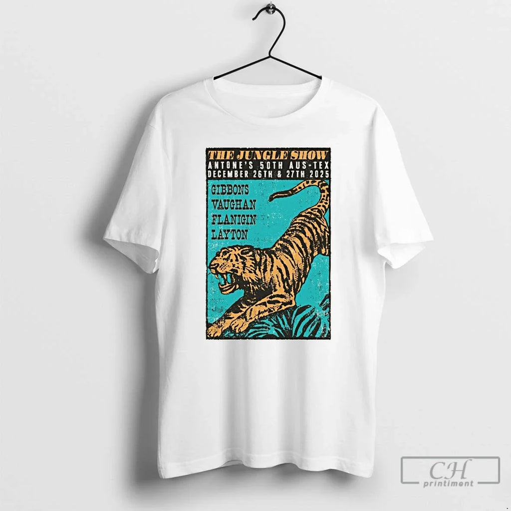 Premium The Jungle Show Antones 50th Aus Tex December - Adult & Kids T-Shirts, Sweatshirts & Hoodies apparel design preview 1