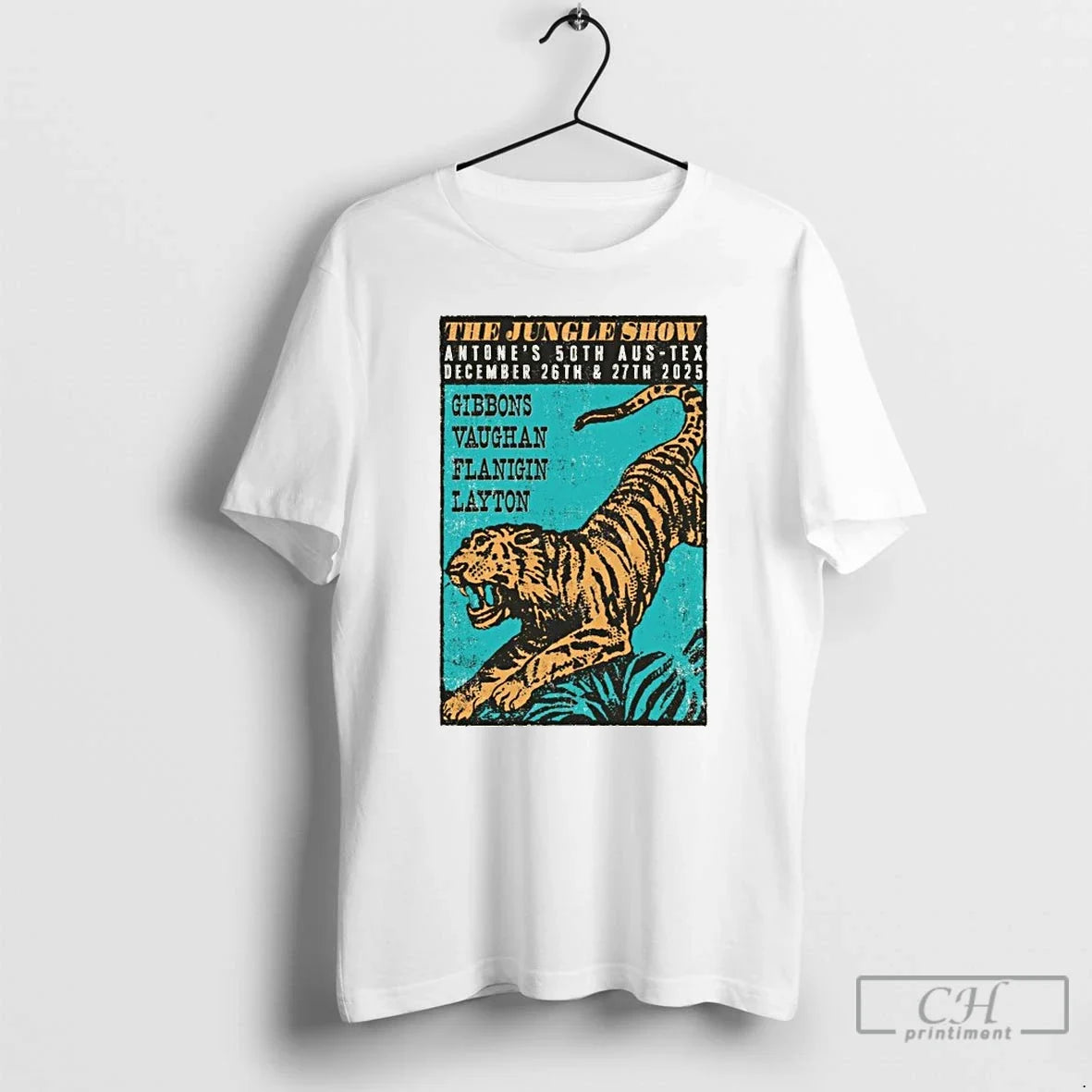 Premium The Jungle Show Antones 50th Aus Tex December - Adult & Kids T-Shirts, Sweatshirts & Hoodies apparel design preview 1