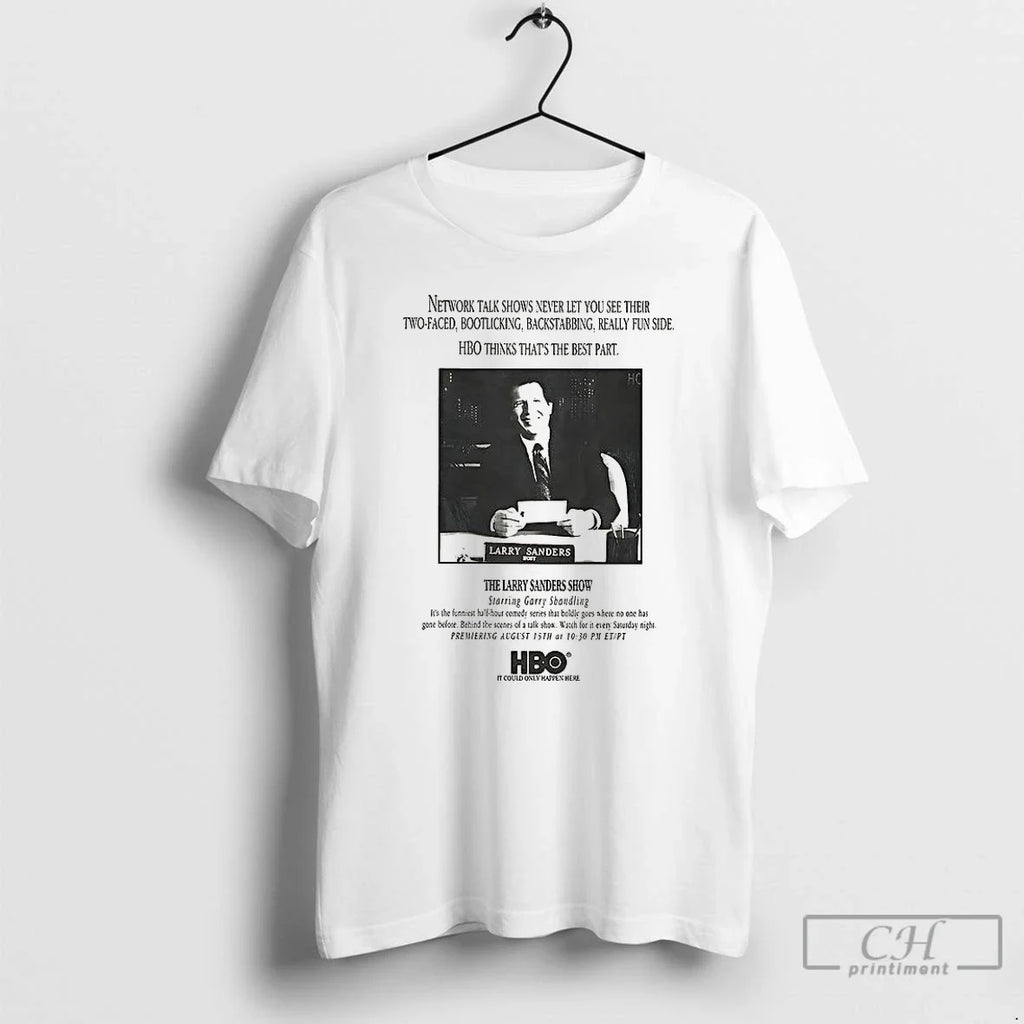 Premium The Larry Sanders Show Starring Garry - Adult & Kids T-Shirts, Sweatshirts & Hoodies apparel design preview 1