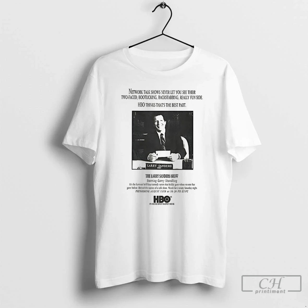 Premium The Larry Sanders Show Starring Garry - Adult & Kids T-Shirts, Sweatshirts & Hoodies apparel design preview 1