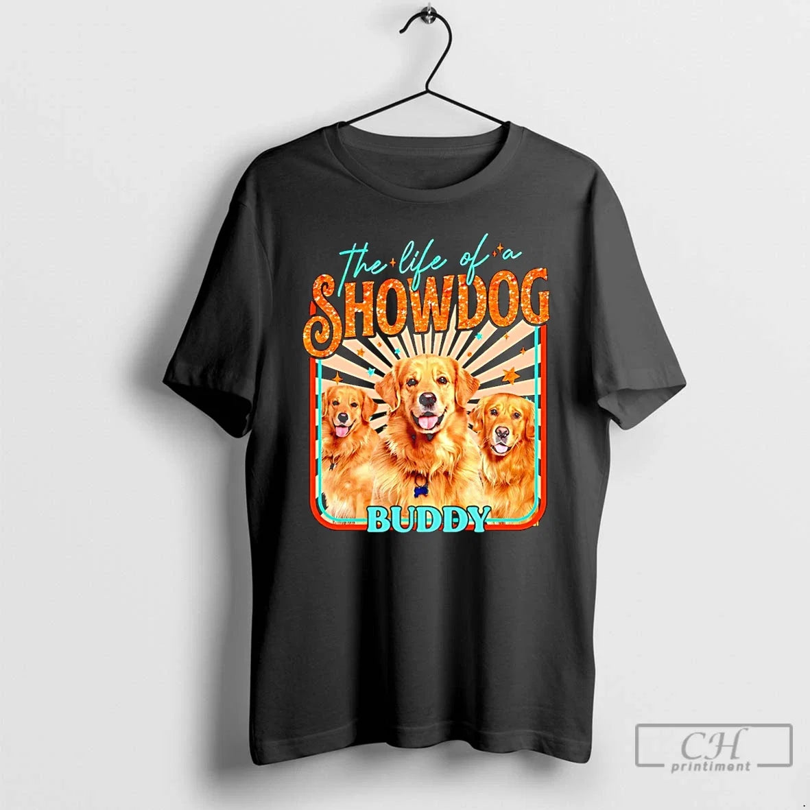 Premium The Life Of A Show Dog Buddy - Adult & Kids T-Shirts, Sweatshirts & Hoodies apparel design preview 1